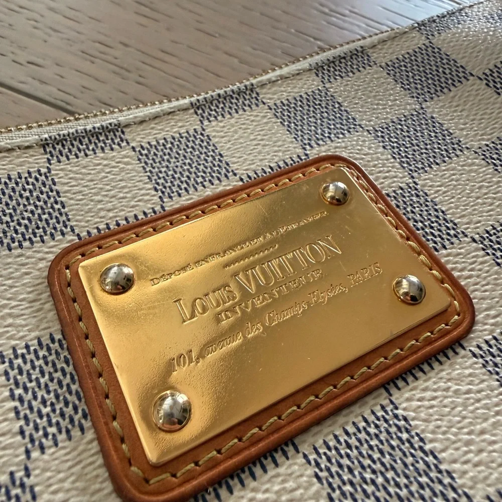 EVA Clutch - Louis Vuitton - Damier Azur Eva Clutch & Zippy Wallet - Picture 12 of 16